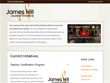 Tablet Screenshot of jhui.org